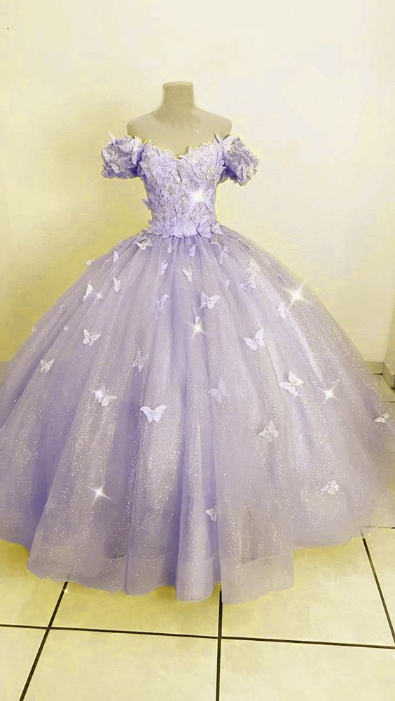 lavender light purple quince dress