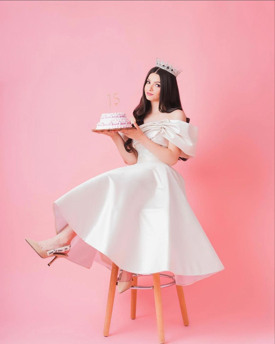 Off The Shoulder Satin Birthday Party Dress Sweet 15 Dress Short Prom –  Simplepromdress