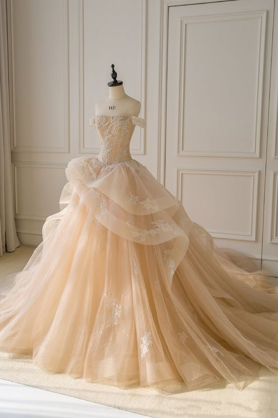 Champagne Sweet 16 Dress