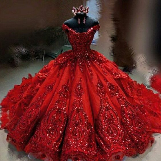 Huge Ball Gown Prom Dresses