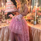 New Elegant Pink High Low Evening Party Fashion Prom Dress Y4663