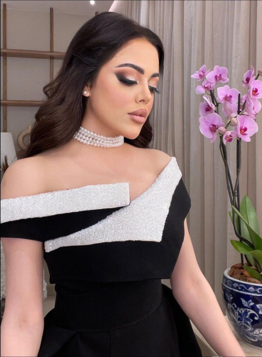 New A-Line Black Arabia Dubai Evening Dresses Off Shoulder Prom Party Gowns Slit Side Elegant Formal Occasion Dress  Y4689