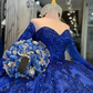 Luxurious Royal Blue Quinceanera Dress,Royal Blue Ball Gown Sweet 16 Dress Y1130