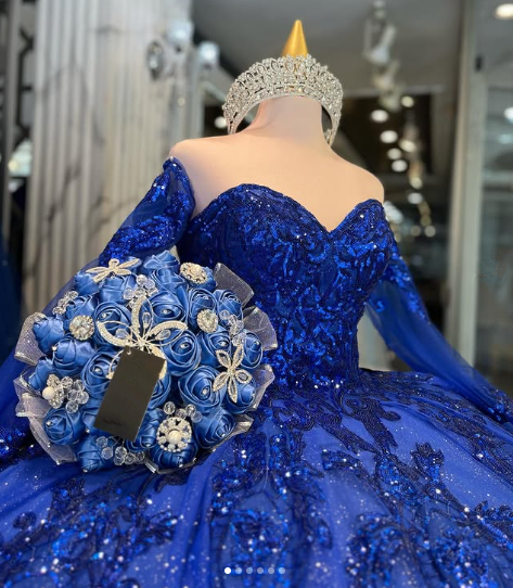 Luxurious Royal Blue Quinceanera Dress,Royal Blue Ball Gown Sweet 16 Dress Y1130