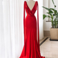 Red Shimmering Long Prom Dresses, Elegant Prom Dresses Y5727