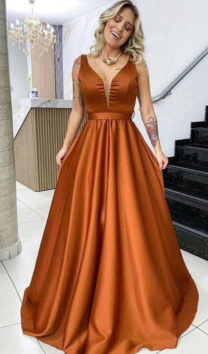 Burnt orange hot sale party dress