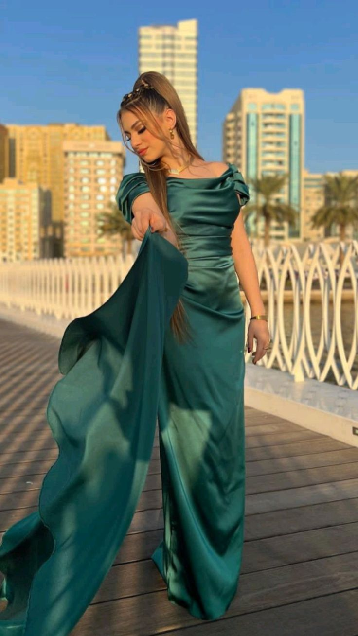 Off Shoulder Satin Long Evening Prom Dresses, Custom Prom Dresses Y5523