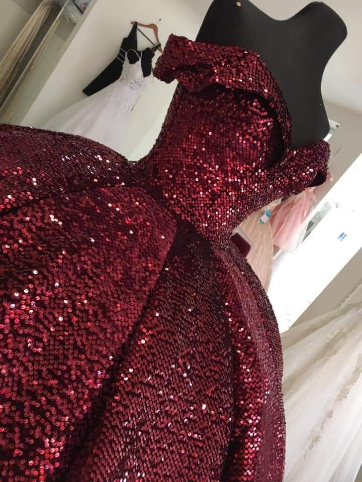 Burgundy Sweet 16 Dresses