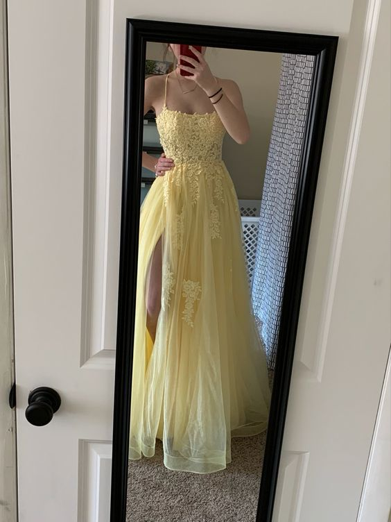 Yellow Dance Dresses