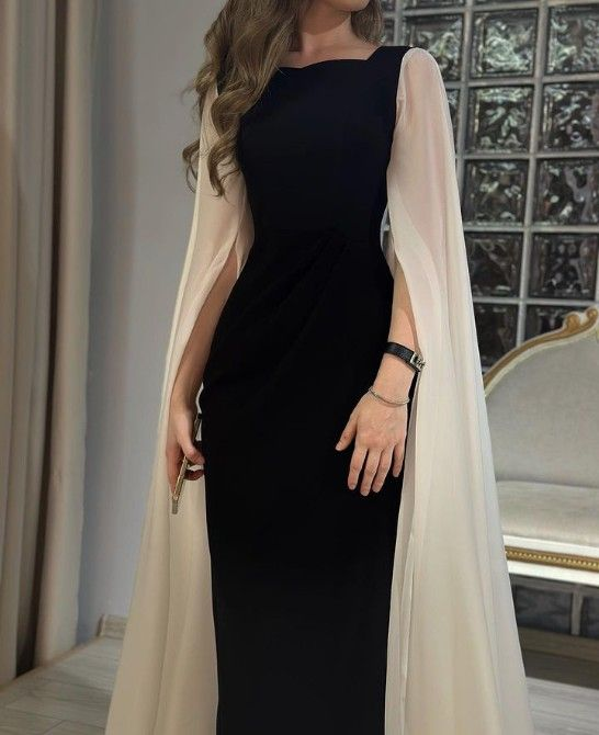 Elegant Black Floor Length Prom Dress,Formal Gown Y4645