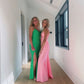 Backless Pink Prom Dress,Classy Mermaid Pink Formal Gown Y1536