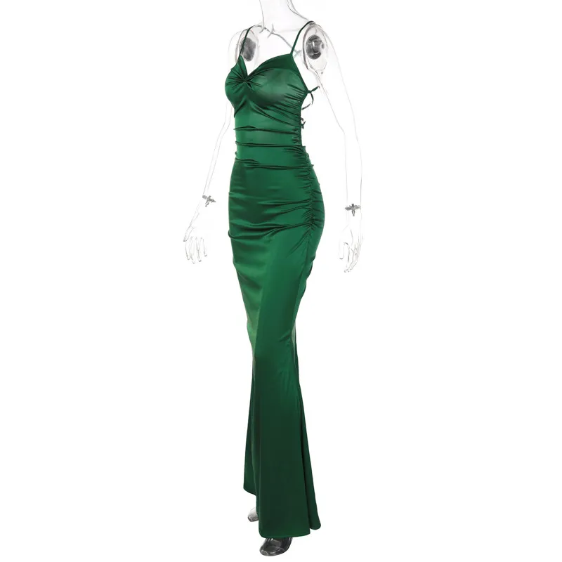 Emerald Green Mermaid Prom Dress,Sexy Evening Dress Y1829