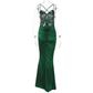 Emerald Green Mermaid Prom Dress,Sexy Evening Dress Y1829