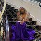 Sexy Purple Mermaid Prom Dress,Charming Evening Dress  Y1708