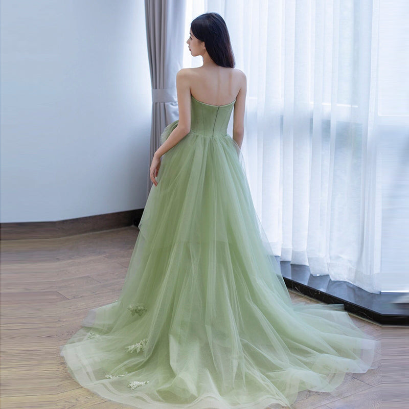 Pastel Green Prom Dress