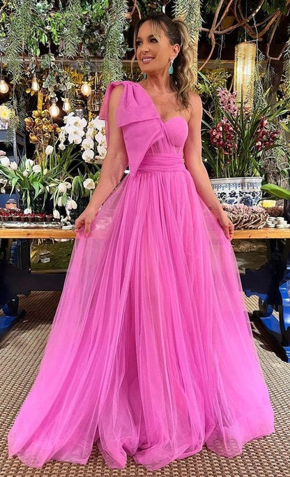 Pink Prom Dresses, 2023 Prom Dresses, Long Prom Dresses Y1886