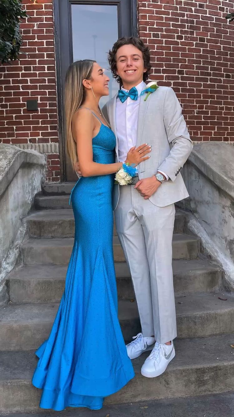 Peacock Colored Prom Dresses